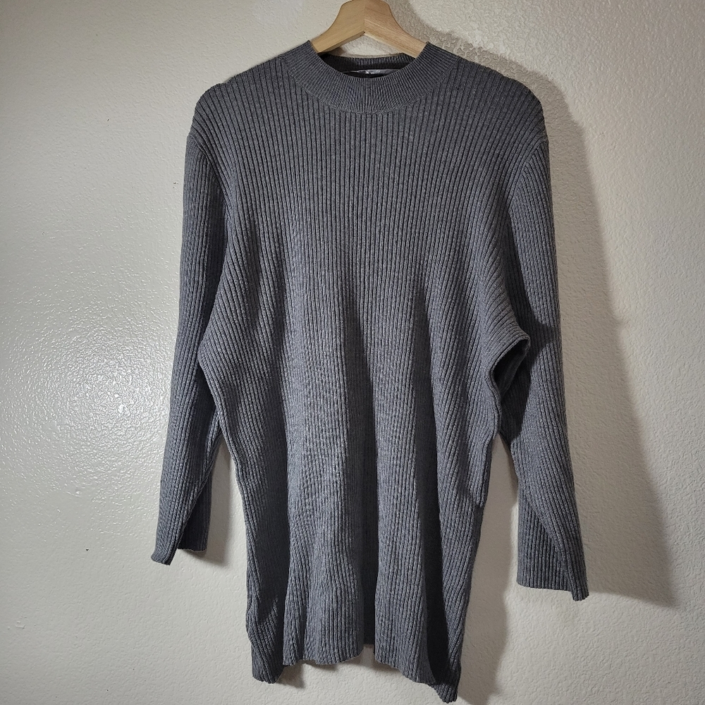 Lane Bryant Ribbed Tunic Sweater
